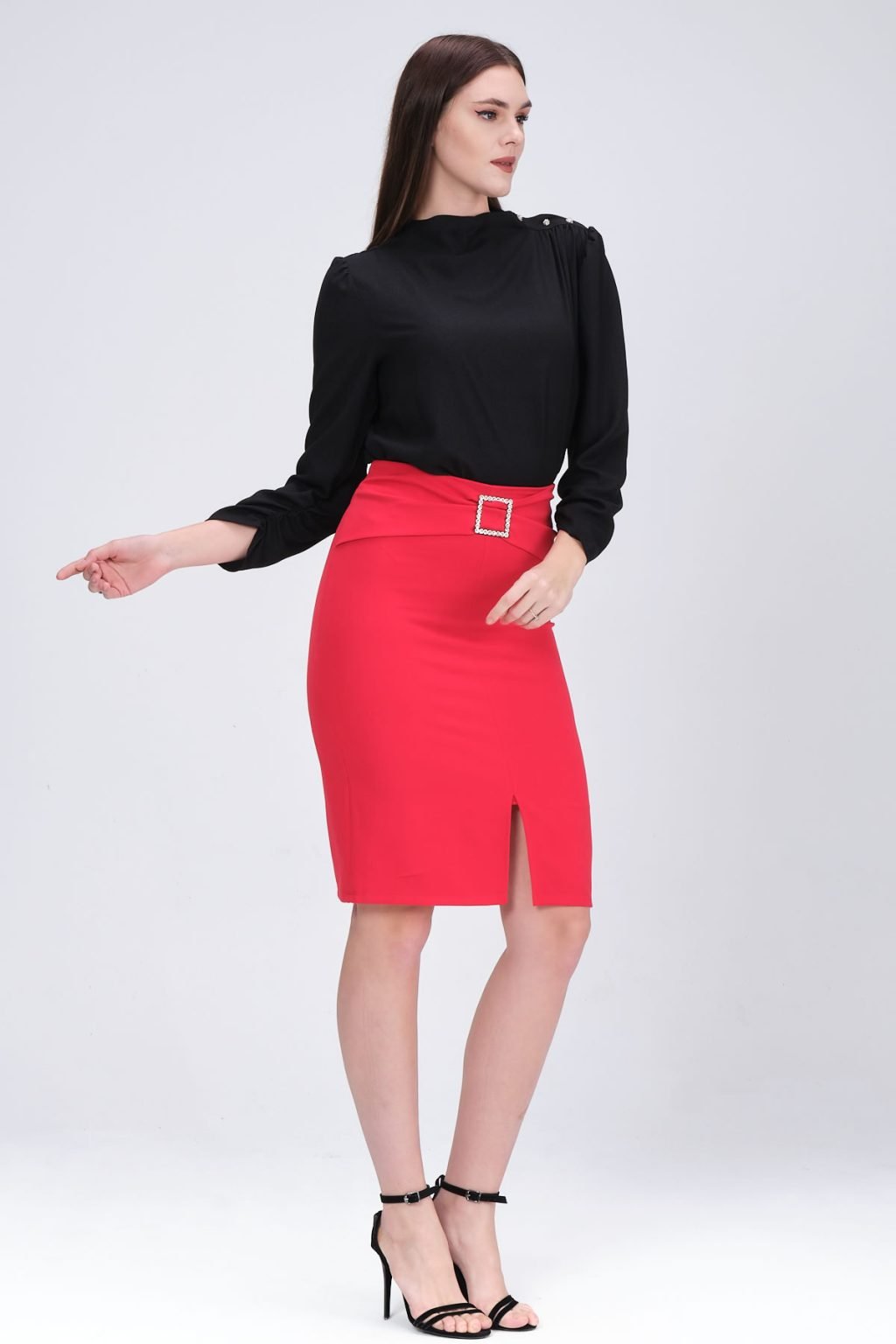 Jupe Avec Accise Lumineuse À La Taille – Image 3